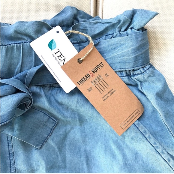 LAST ONE ‼️ S/L 👉🏼 Blue Wide Leg Pants 💦 - Picture 7 of 8